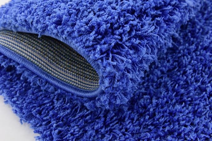 Unique Loom Solid Shag Collection Area Rug - Image 13