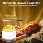 Northern Light Projector, Battery Operated Aurora Night Light, 16 Colors Galaxy - Image 5
