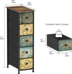 Tohomeor Narrow Storage Dresser Slim Dresser - Image 3