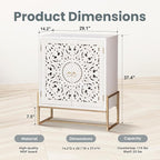 PHI VILLA White Accent Cabinet - Image 2