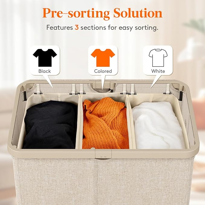 Lifewit 165L Laundry Basket - Image 5