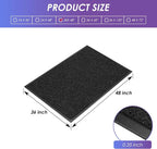 Kuyal Door Mat, Non Slip Waterproof Outdoor Mats, Commercial Floor Inside - Image 3