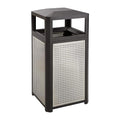 Safco Evos Steel Trash Can, 38 Gallons, Indoor and Outdoor Use, Commercial by SafcoProducts