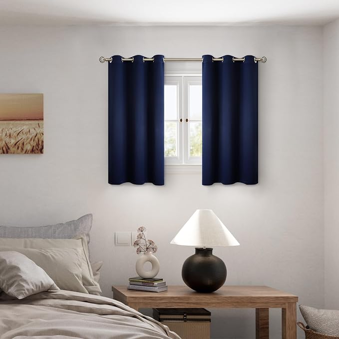 BGment Short 100% Blackout Curtains - Image 2