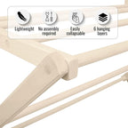 Pennsylvania Woodworks Premium American Maple Clothes Drying Rack - Image 8