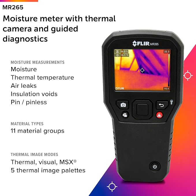 FLIR MR265 Moisture Meter and Thermal Imager - Image 2