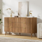 LYNSOM 55" Wide Fluted Dresser for Bedroom - Image 3