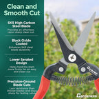 Gardeness Straight SK5 Steel Pruning Shear Garden Scissor Flower Leaf Trimmer - Image 7
