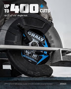 CRALY 5-3/8 Inch 30 Teeth Steel and Ferrous Metal Cutting Circular Saw Blade - Image 4