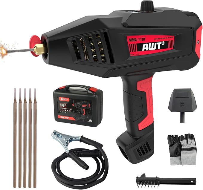 AWT Welding Machine Handheld 90Amp, ARC Welder/Lift TIG 110V Hand Held Welder by DevotedtoWelding