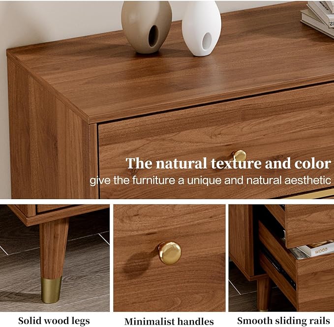 9 Drawer Dresser, Wooden Bedroom Drawer Dresser - Image 4