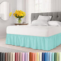 Wrap Around Dust Ruffle Bed Skirt by CGKUnlimited