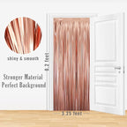 GOER 3.2 ft x 8.2 ft Metallic Tinsel Foil Fringe Curtains - Image 5