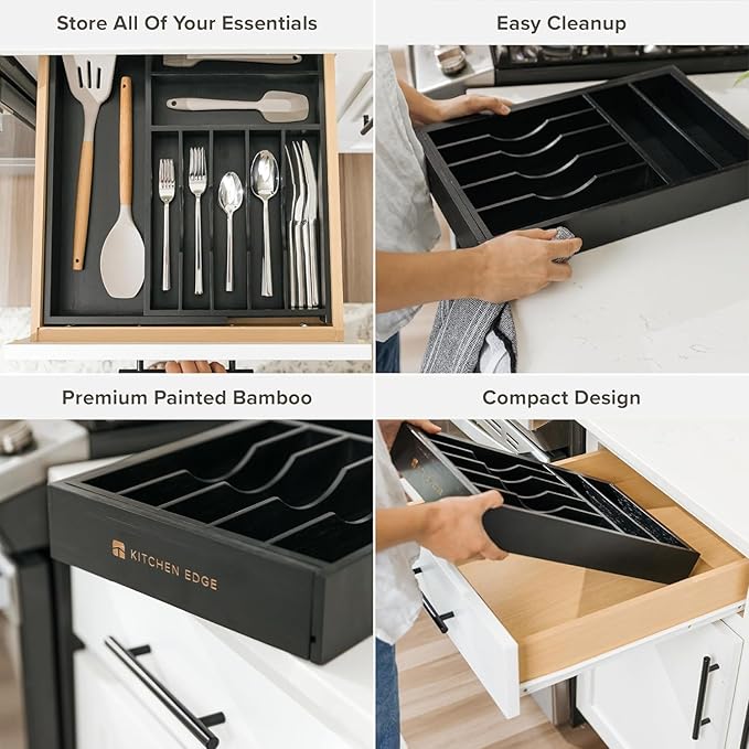 Premium Silverware, Flatware and Utensil Organizer - Image 3