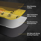 2 Packs Tape Measure 25 ft /16 ft, Esydon Measuring Tape Extendable, - Image 5