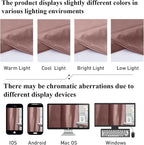 StangH Wild Rose Pink Curtains for Kids Bedroom, Elegant Soft Velvet Room - Image 6