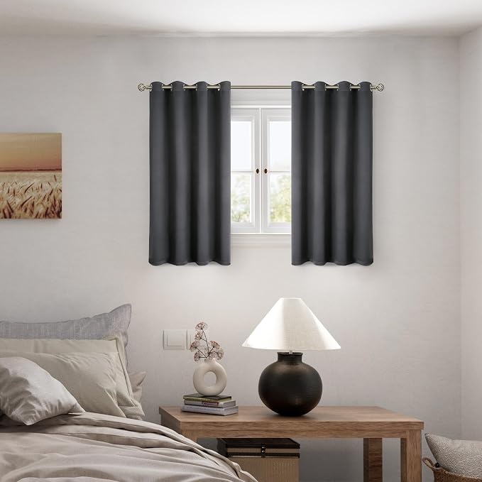 BGment Short 100% Blackout Curtains - Image 2