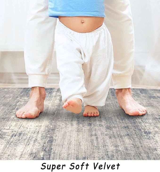 6x9 Area Rug, Ultra-Soft Washable Rug - Image 5