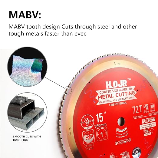 Metal Cutting Circular Saw Blade, Steel and Stainless Steel Cutting, The - Image 4
