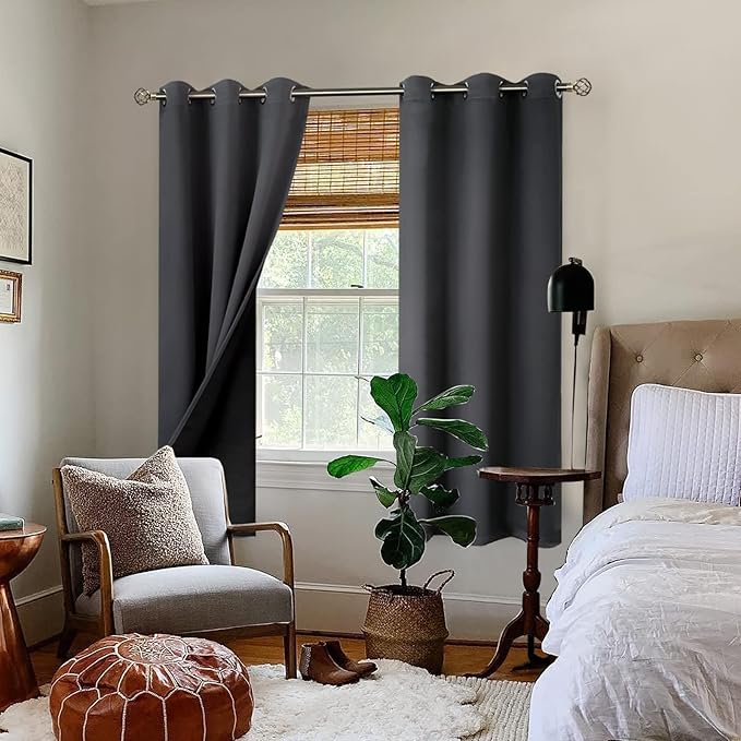 BGment Thermal Insulated 100% Blackout Curtains - Image 2