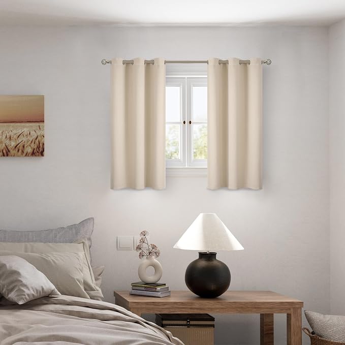 BGment Short 100% Blackout Curtains - Image 2