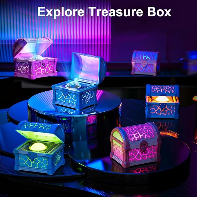 Treasure Box Northern Lights Projector, Galaxy Aurora Night Light Projector - Image 5
