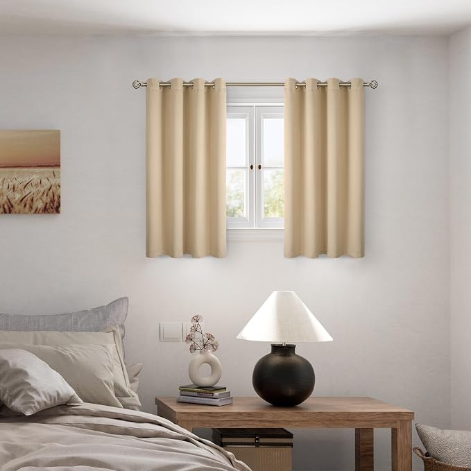 BGment Short 100% Blackout Curtains - Image 2