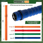 Tandefio 4 Pcs Welding Rod Storage Tube 40 Inch Tig Rod Storage Canisters - Image 2
