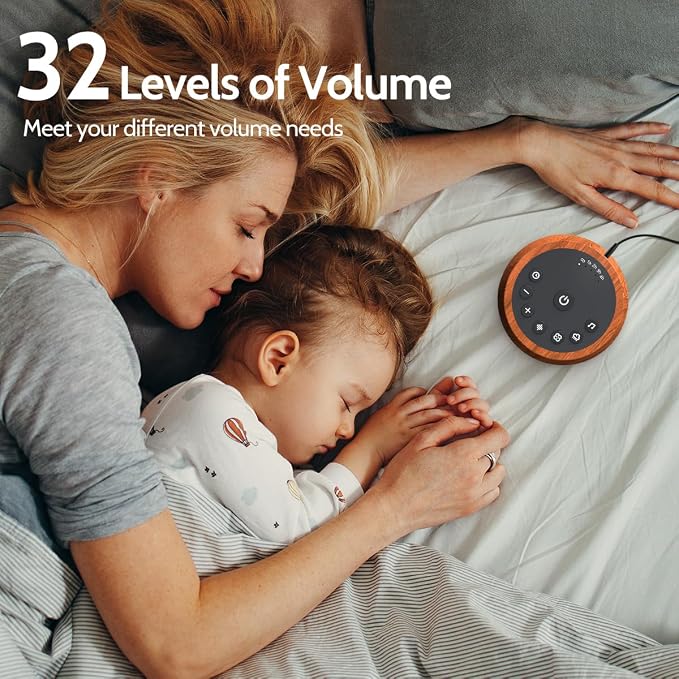 Color Noise Sleep White Noise Sound Machines 25 Soothing Sounds 32 Volume - Image 6