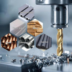 BeHappy 13Pcs Cobalt Drill Bit Set, M35 HSS, 135 Degree Tip, Twist Jobber Length - Image 3