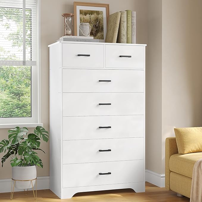 Hasuit Tall Dresser for Bedroom, 55.6'' High Dressers - Image 7