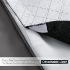 RYB HOME Soundproof & Dust Particle Filtering Curtains Blackout Window Treatment - Image 7