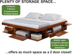 memomad Bali Storage Platform Bed - Image 7