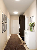 Custom Length Hallway Runner Rug, Slip Resistant, Floral Brown, 26 Inch X 7 feet - Image 3