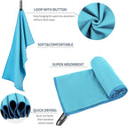 Microfiber Travel Towel, Soft Lightweight Quick Dry Towel, Super Absorbent - Image 5
