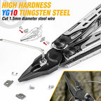 BIBURY Multitool Pliers Pro BI2045, Stainless Steel 31-in-1 Multi Tool Pliers - Image 3