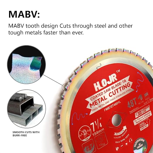Metal Cutting Circular Saw Blade, Steel and Stainless Steel Cutting, The - Image 5