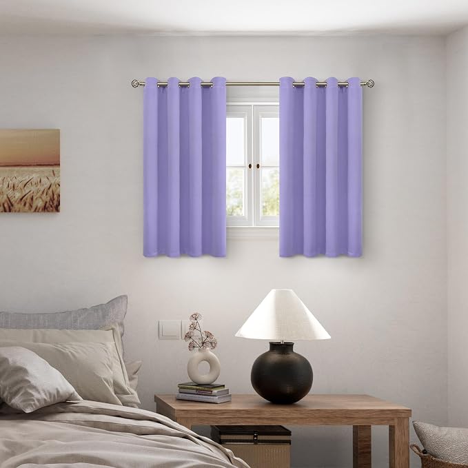 BGment Short 100% Blackout Curtains - Image 2
