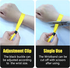 100 Pcs Cloth Wristbands, Disposable - Image 4