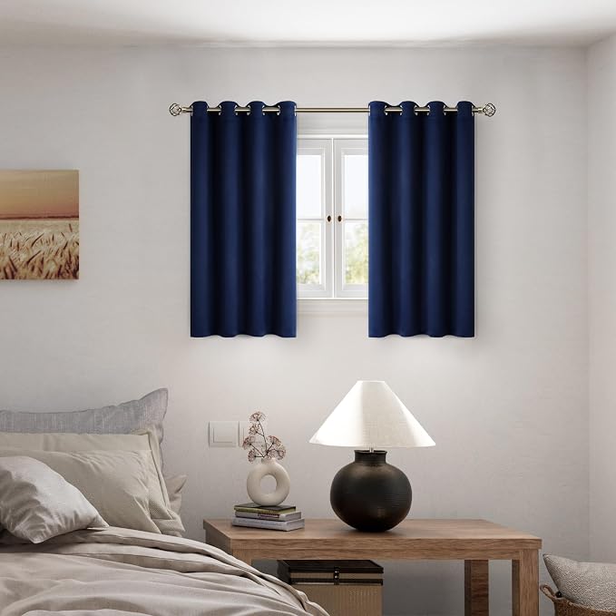 BGment Short 100% Blackout Curtains - Image 2