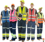 A-SAFETY Pink Safety Vests for Women, Working Safety Vest - Image 8