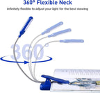 VAVOFO Rechargeable Book Light for Reading in Bed Kids, 7 LED Reading Light - Image 7