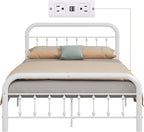 WLIVE Metal Platform Bed Frame, Queen Bed Frame - Image 7