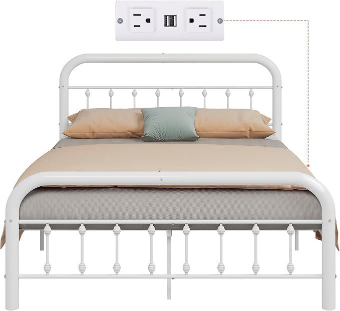 WLIVE Metal Platform Bed Frame, Queen Bed Frame - Image 7