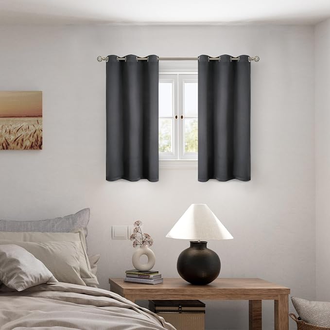 BGment Short 100% Blackout Curtains - Image 2