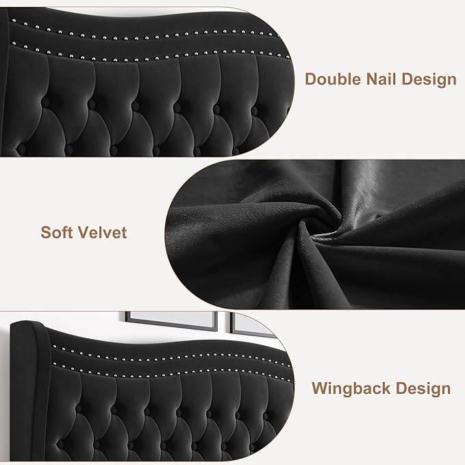 Upholstered Queen Size Bed Frame - Image 7