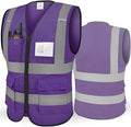 TICONN Reflective Safety Vest High Visibility Class II Mesh Vest by TICONN