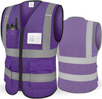 TICONN Reflective Safety Vest High Visibility Class II Mesh Vest by TICONN