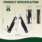 MOSSY OAK Multitool, 17-in-1 MultiTool Pliers - Image 3