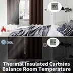 BGment Thermal Insulated 100% Blackout Curtains - Image 4